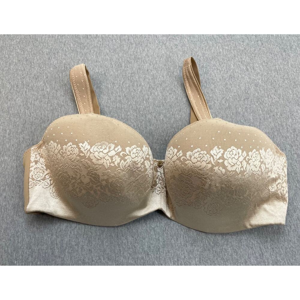 Soma Bra Womens 38DD Floral Lace Stunning Support Balconette Underwire